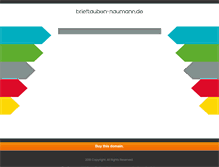 Tablet Screenshot of brieftauben-naumann.de